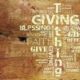 Stewardship is . . .
